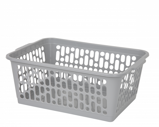 Single Large Handy Basket Cool Grey