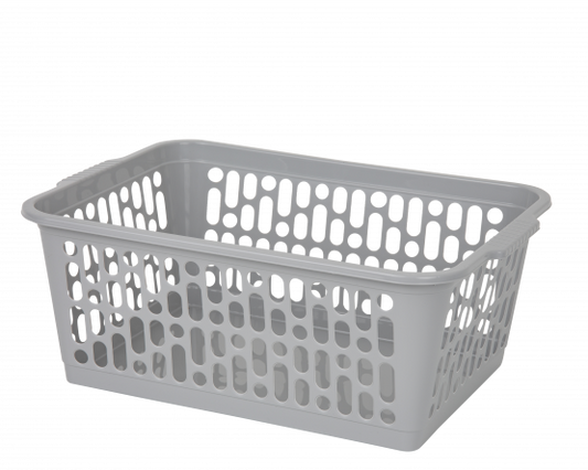 Single Large Handy Basket Cool Grey