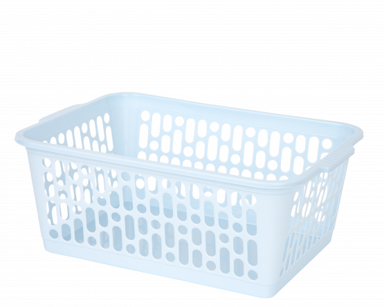 Single Large Handy Basket Cool Blue