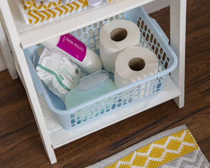 Single Large Handy Basket Cool Blue