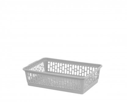 Single Small Handy Basket Cool Grey
