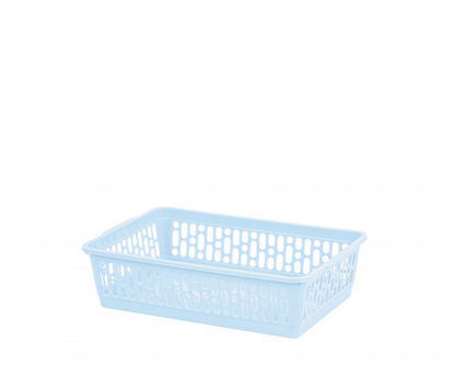 Single Small Handy Basket Cool Blue