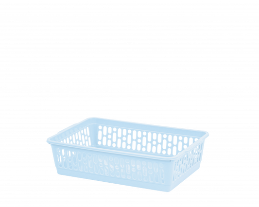 Single Small Handy Basket Cool Blue