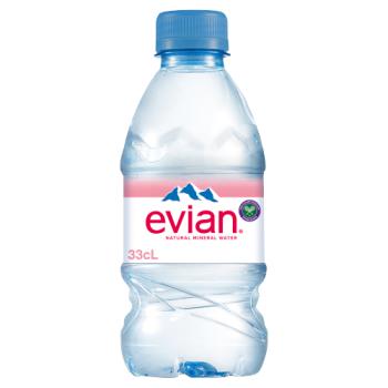 Eau minérale naturelle Evian 33cl