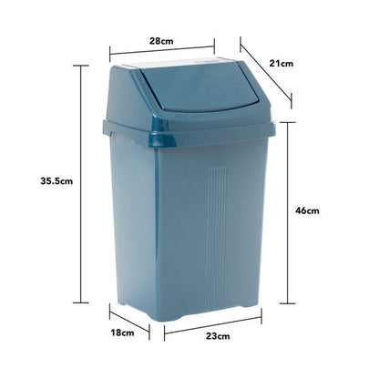 15ltr Swing Bin Navy