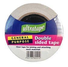 CLEAR TAPE DOUBLE SIDED TAPE ACID FREE 25X33M