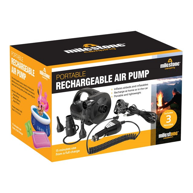 Portable Rechargeable Air Pump-AC240V/DC12