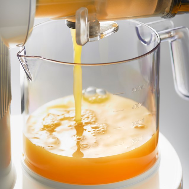 Extracteur de jus lent blanc