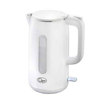 1.5L Fast Boil Stainless Steel Kettle -White 3000W