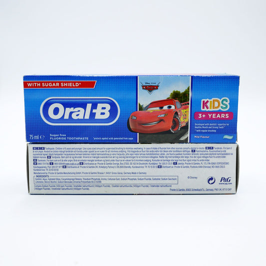 ORAL B TOOTHPASTE CARS/FROZEN 3+YRS 75ml