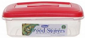 0.8L REC FOOD STORER RED LID