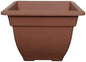 38cm Square Bell Planter - Terracotta