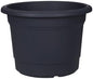 50CM MILANO PLANTER ROUND GUN GREY