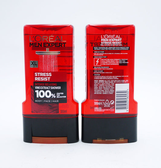 LOREAL MEN EXPERT SHOWER GEL STRESS RESIST 300ml