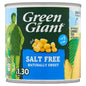 GREEN GIANT SALT FREE NATURALLY SWEET CORN 340g