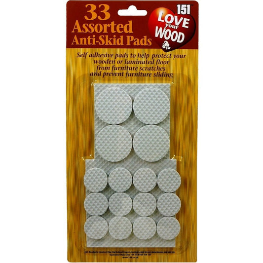 33 patins antidérapants assortis