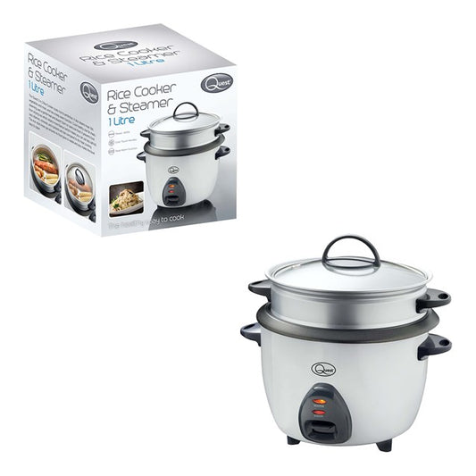 1 Litre Rice Cooker & Steamer