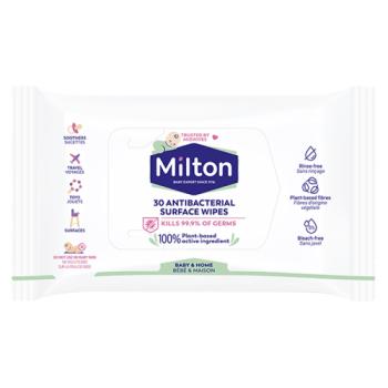 Milton Lingettes nettoyantes désinfectantes 30 unités