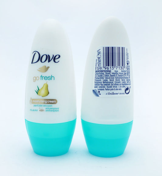 DOVE ROLL ON DEODORANT PEAR & ALOE (D) 50ML