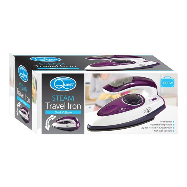 Travel Steam Iron - 1000w