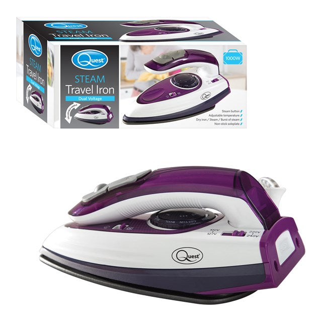 Travel Steam Iron - 1000w