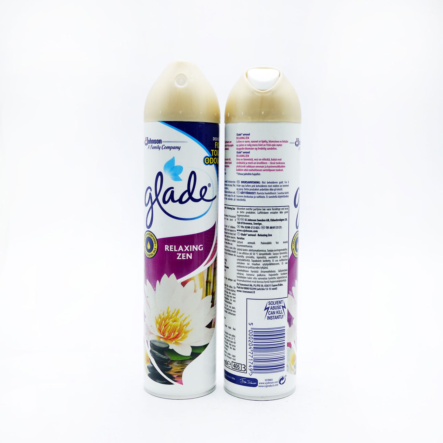 GLADE TRUE SCENT AEROSOL RELAXING ZEN 300ML