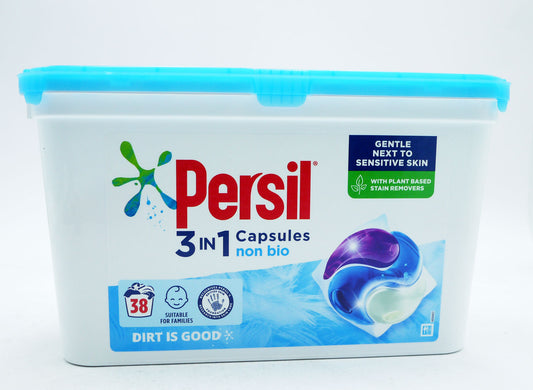 PERSIL 3IN1 CAPSULES NON BIO 38 WASH (D) 38'S