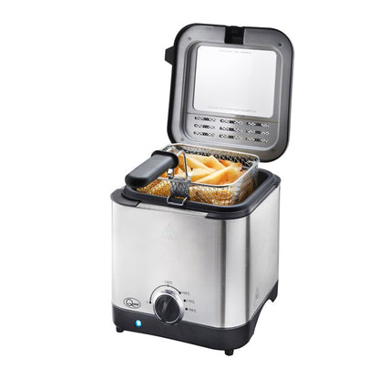 1.5L Brushed Stainless Steel Deep Fryer