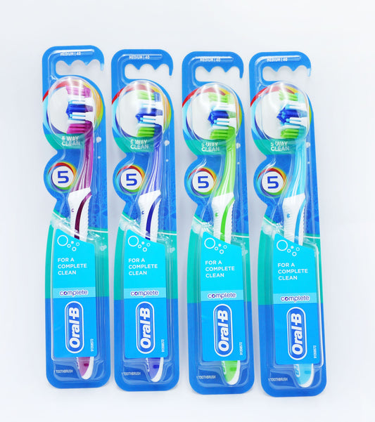 ORAL B COMPLETE 5 WAY CLEAN TOOTHBRUSH