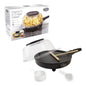 2-in-1 Popcorn & Crepe Maker