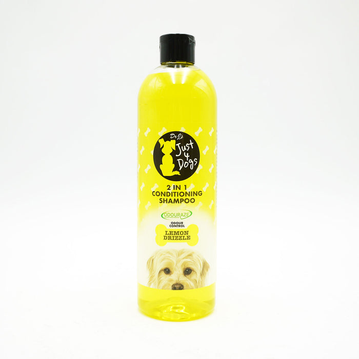 JUST 4 DOGS 2 IN 1 CONDITIONING SHAMPOO 500ML