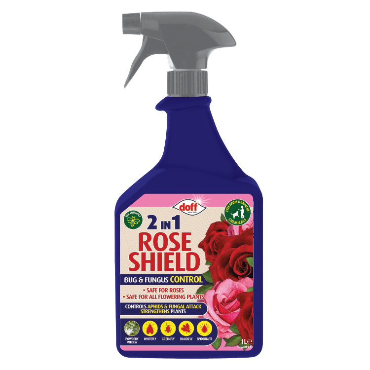 Doff 2 en 1 Traitement Rosiers Pucerons et Maladies 1L