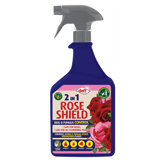 Doff 2 en 1 Traitement Rosiers Pucerons et Maladies 1L