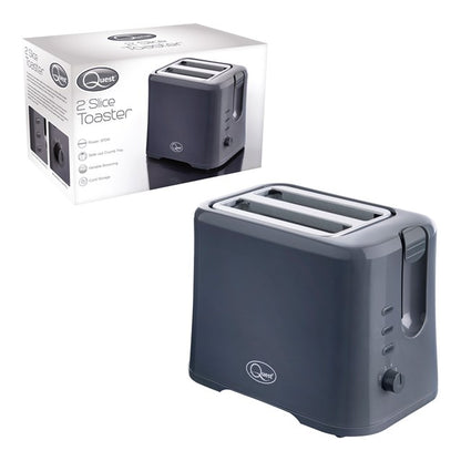 2-Slice Toaster - Grey