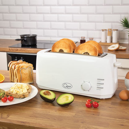 4 Slice Cool Touch Toaster - White