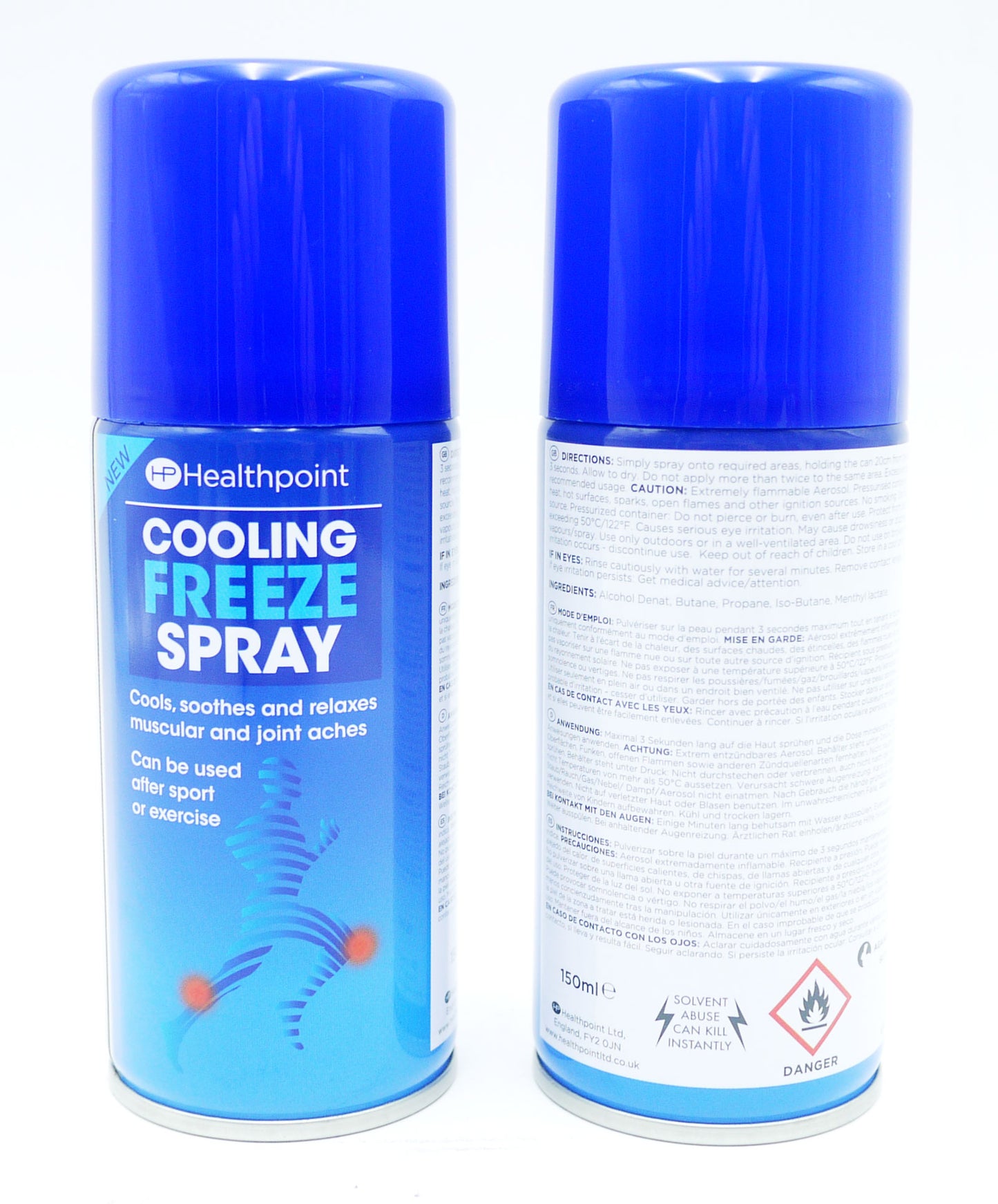 HEALTHPOINT SPRAY RÉFRIGÉRANT 125ML