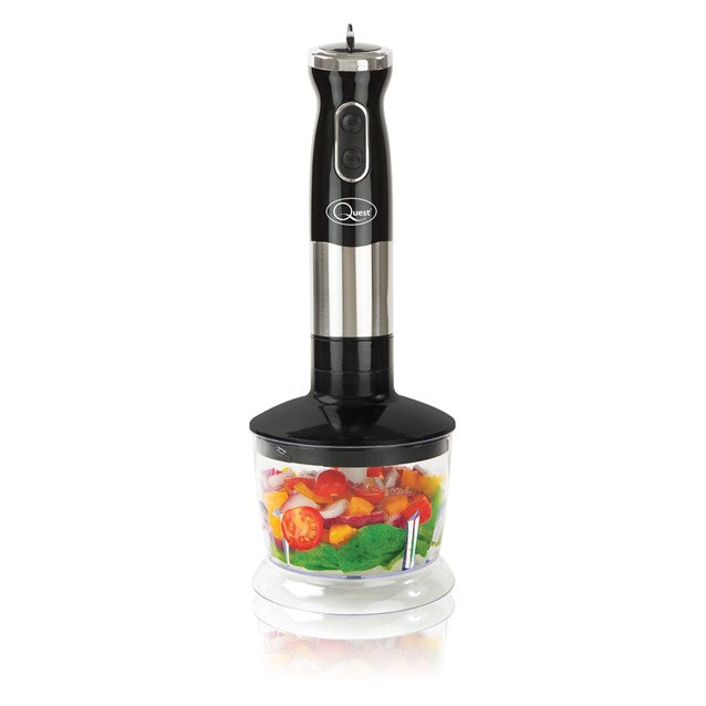 3 in 1 Stick Blender - Black/Silver