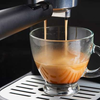 Machine à espresso Quest Coffee avec mousseur à lait