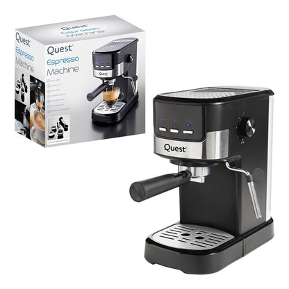 Machine à espresso Quest Coffee avec mousseur à lait