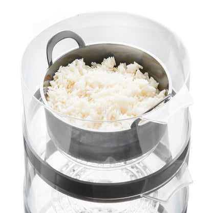 3-Layer Compact Food Steamer