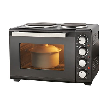 26 Litre Twin Hob Convection Oven