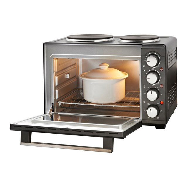 26 Litre Twin Hob Convection Oven