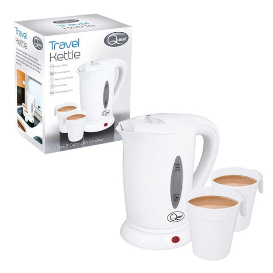 0.5L Travel Kettle - White