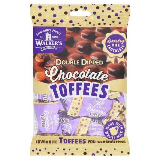 WALKERS DOUBLE DIPPED TOFFEES