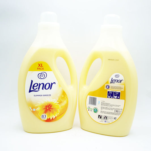 LENOR FABRIC CONDITIONER 83 WASH SUMMER BREEZE 2.905LTR