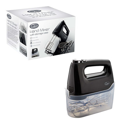 Hand Mixer With Storage Case Black