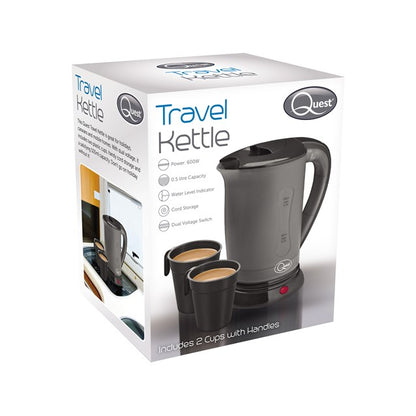 0.5L Travel Kettle - Black