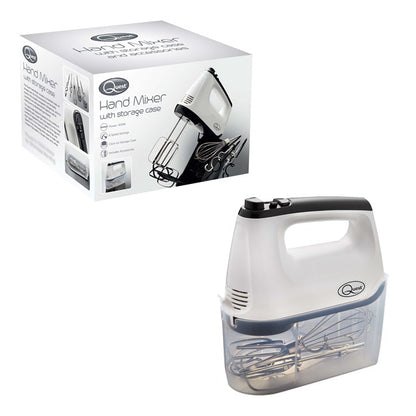 Hand Mixer With Storage Case White
