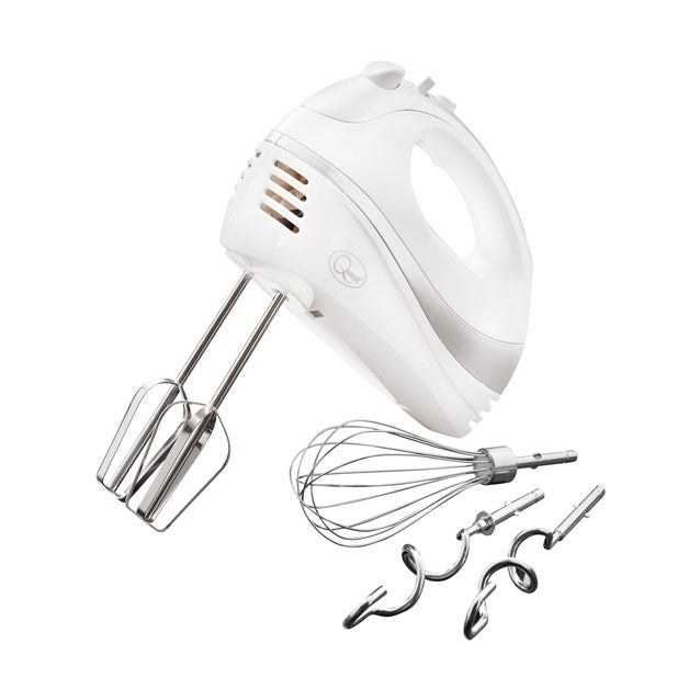 Professional Hand Mixer - White/Silver