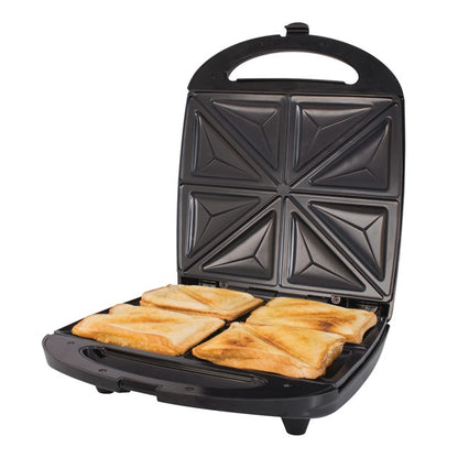 4 Portion Sandwich Toaster - Stainless Steel
